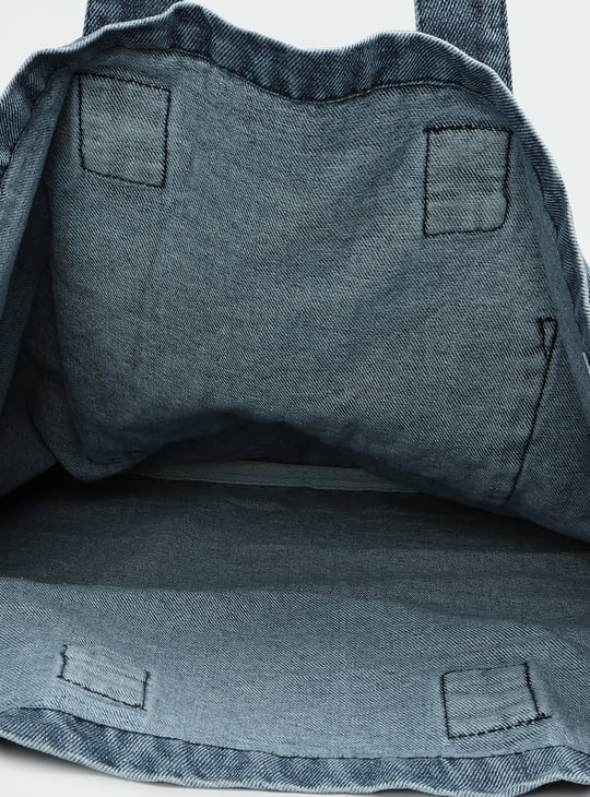 Women Denim Shopper Bag
