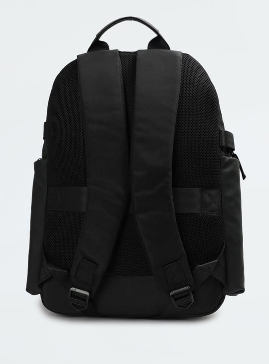 Men Solid Backpack