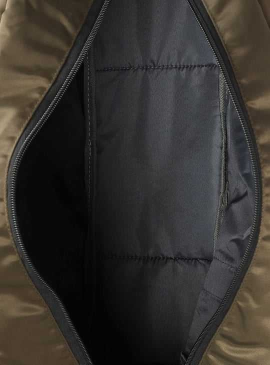 Men Solid Gym Duffle Bag