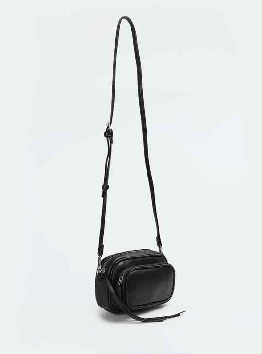Women Solid Sling Bag