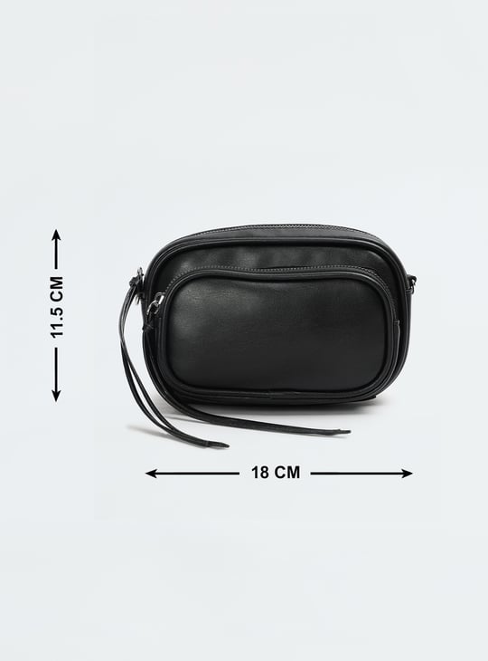 Women Solid Sling Bag