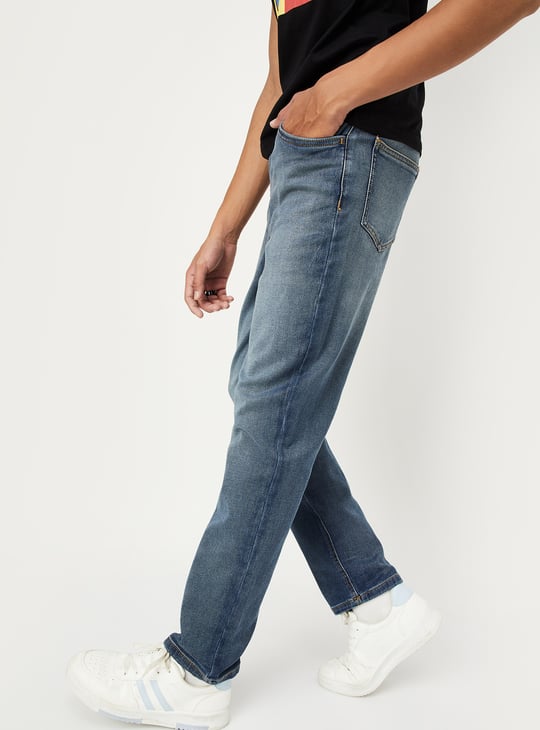 Blue Effect Boys Jeans Relaxed Fit - Medium Blue Normal Bundweite