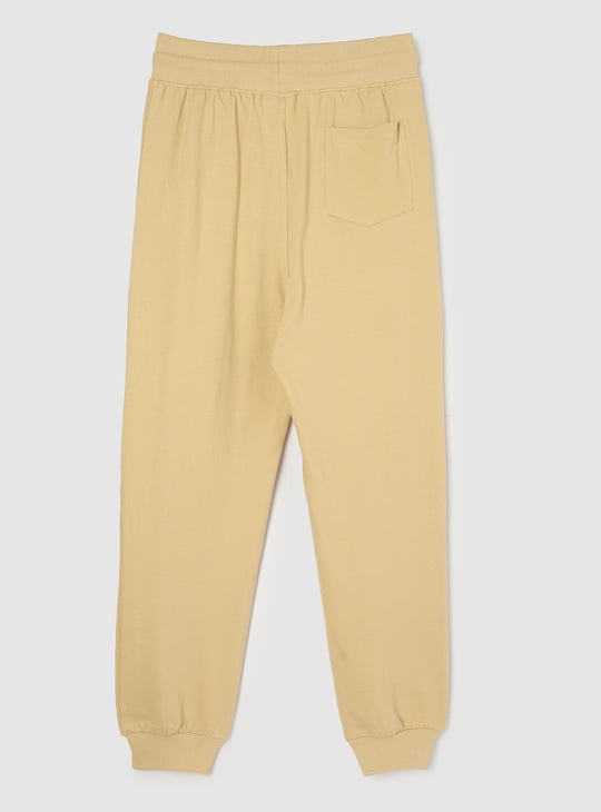 Boys Solid Knit Joggers