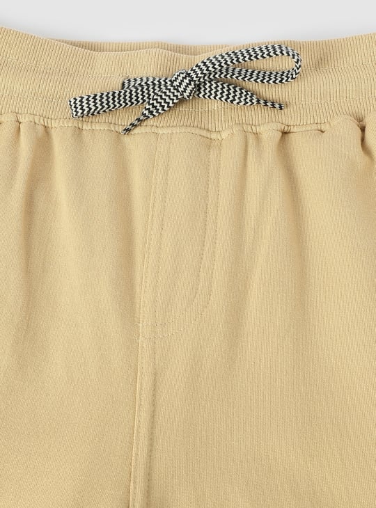 Boys Solid Knit Joggers