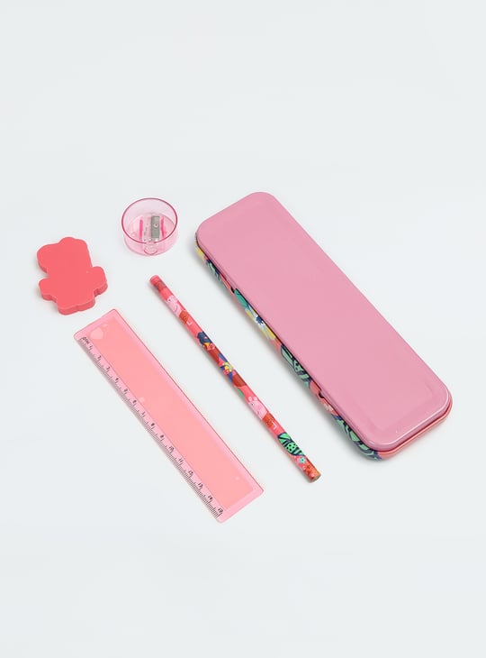 Kids Peppa Pig Pencil Box Gift Set