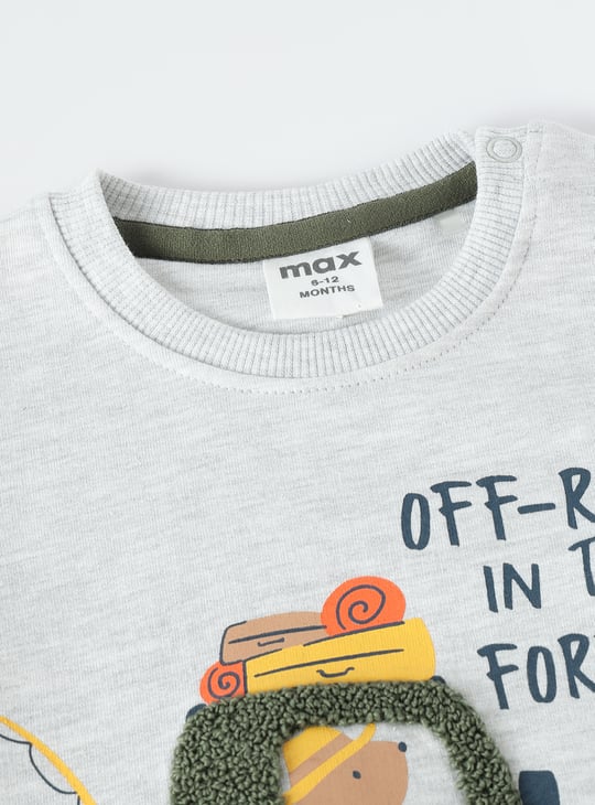 Boys Embroidered Sleepwear Set