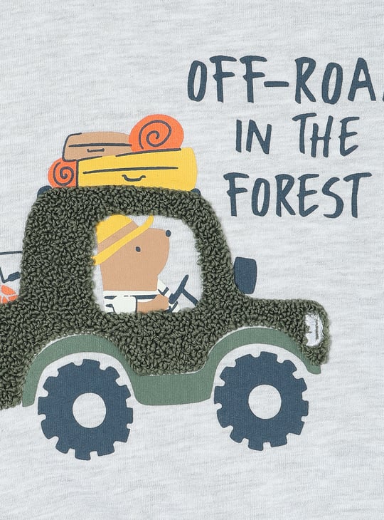 Boys Embroidered Sleepwear Set