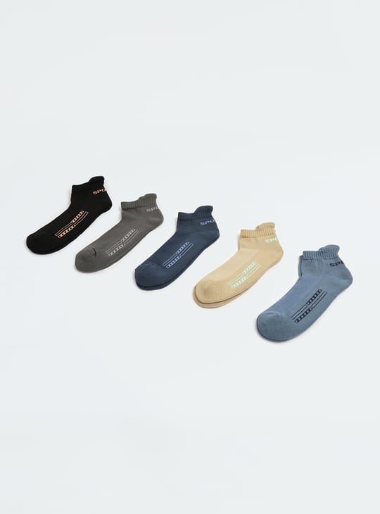 Men Assorted Ankle Length Socks - Pack of 5