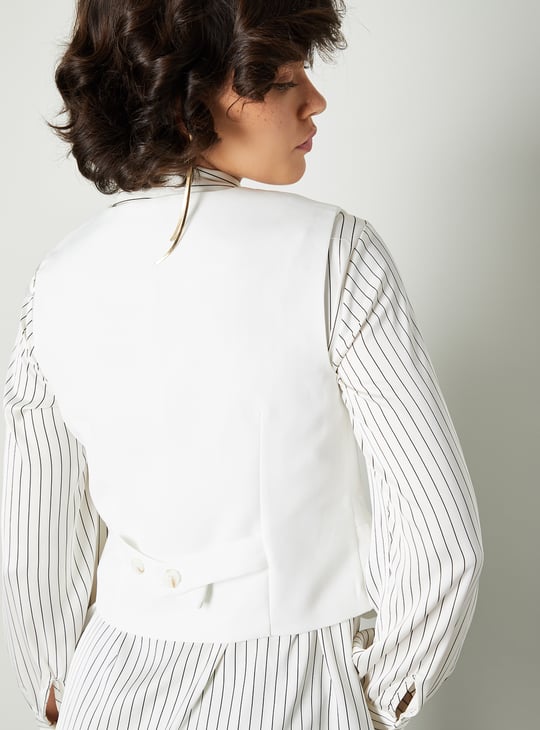 Women Solid Waistcoat