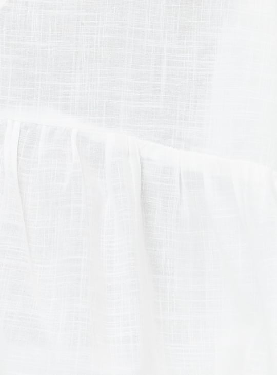 Kalki x Max Women Embroidered Peplum Top