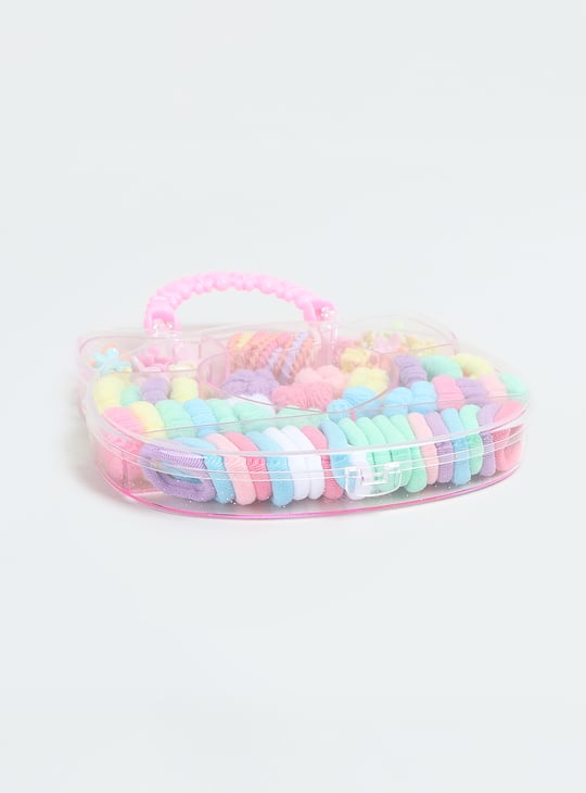 Girls Assorted Hair Accessories in Cat Box
