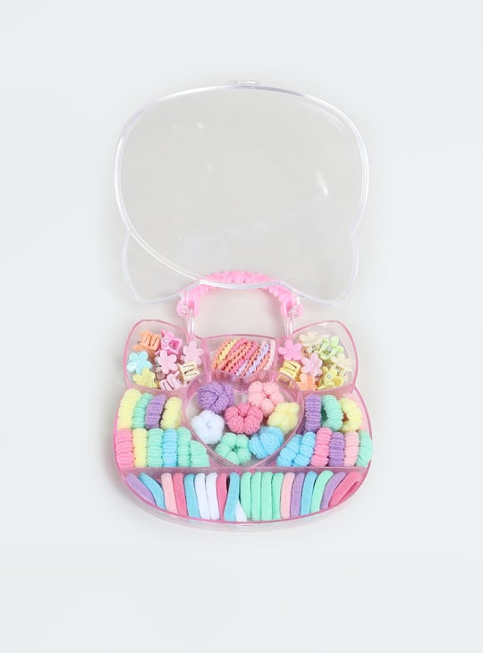 Girls Assorted Hair Accessories in Cat Box