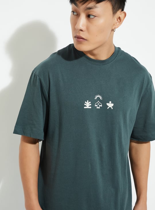 URB_N Men Back Printed T-shirt