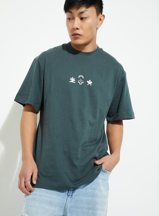 URB_N Men Back Printed T-shirt