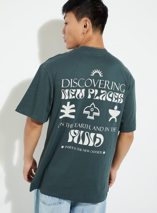 URB_N Men Back Printed T-shirt