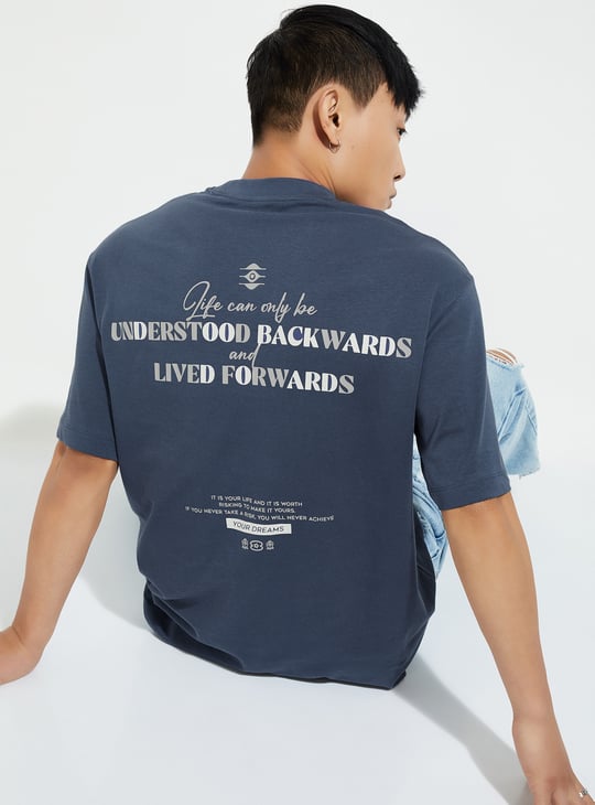 URB_N Men Back Printed T-shirt