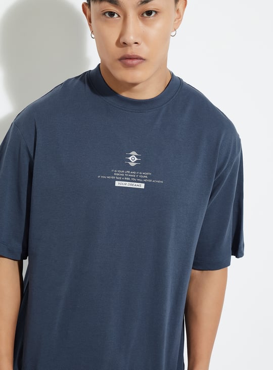URB_N Men Back Printed T-shirt