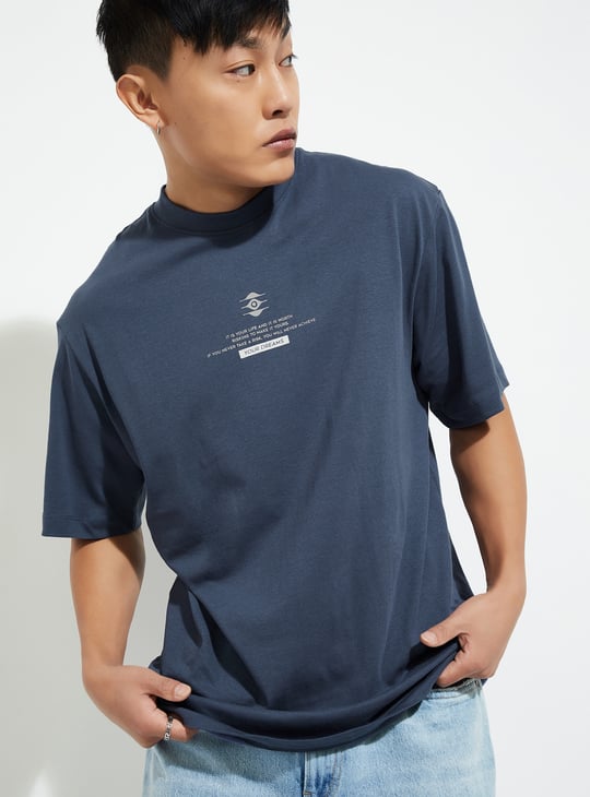 URB_N Men Back Printed T-shirt