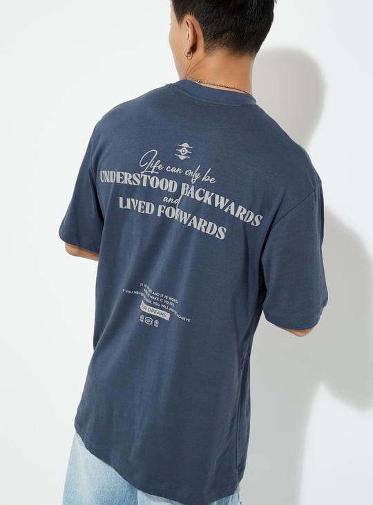 URB_N Men Back Printed T-shirt