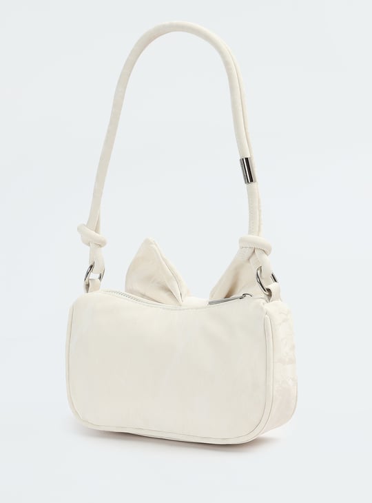 Girls Bow Detail Sling Bag