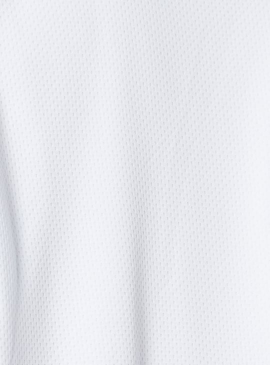 Men Relaxed Fit Resort Shirt with Striped Trim