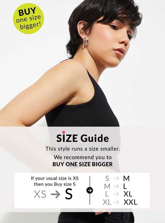 URB_N Women Ribbed Cropped Tank Top