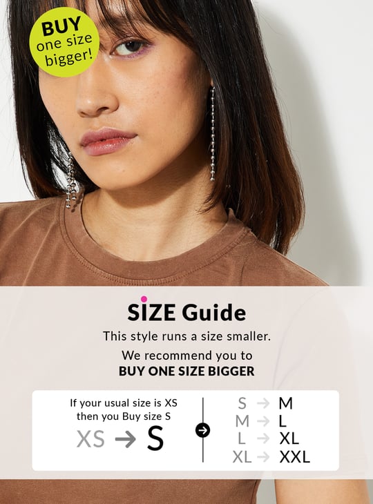 URB_N Women Ruched Crop T-shirt