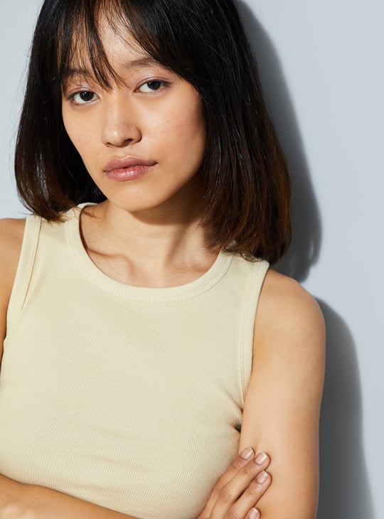 URB_N Women Ribbed Tank Top