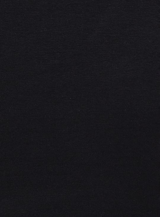 URB_N Women Solid Crop T-shirt