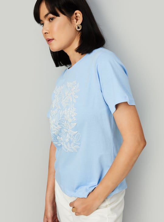 Women Graphic Printed T-shirt