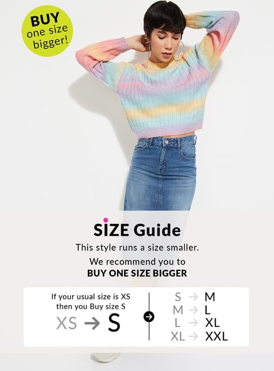 URB_N Women Striped Sweater