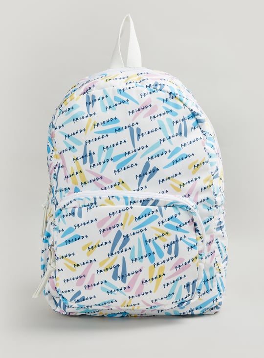 Women Friends Print Backpack