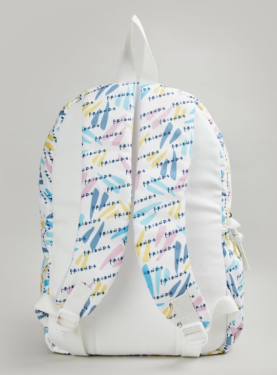 Women Friends Print Backpack