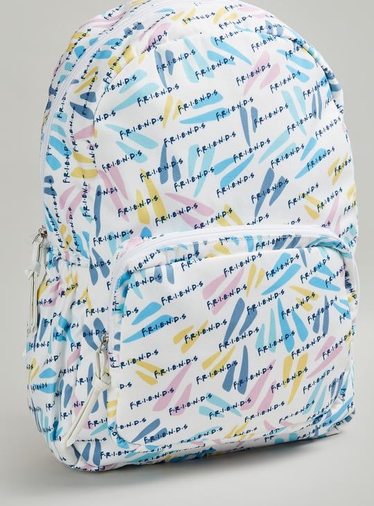 Women Friends Print Backpack