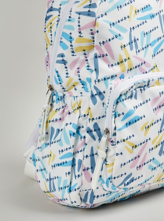 Women Friends Print Backpack