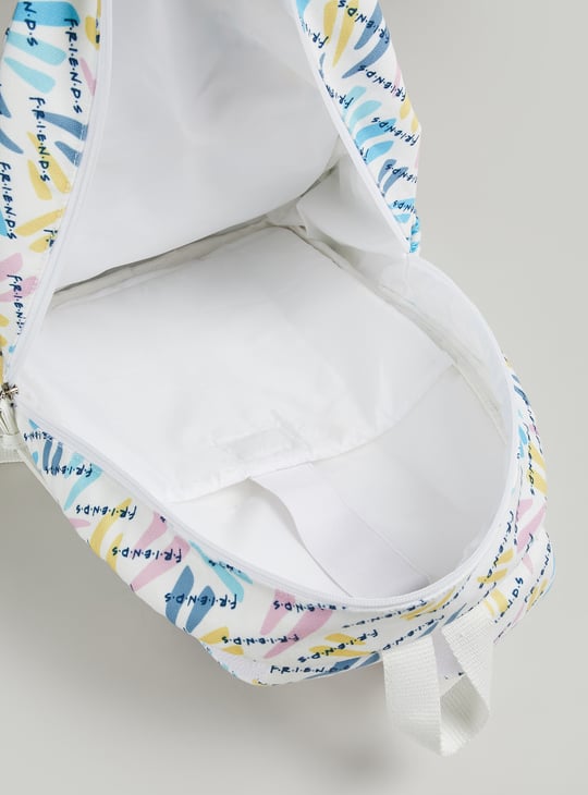 Women Friends Print Backpack