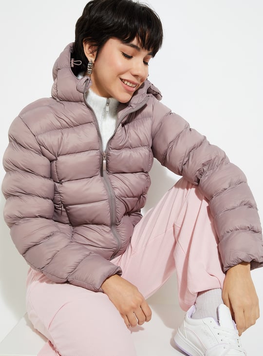 Puffer Coat Womens Parka Coats URB_N Women Quilted Puffer Jacket