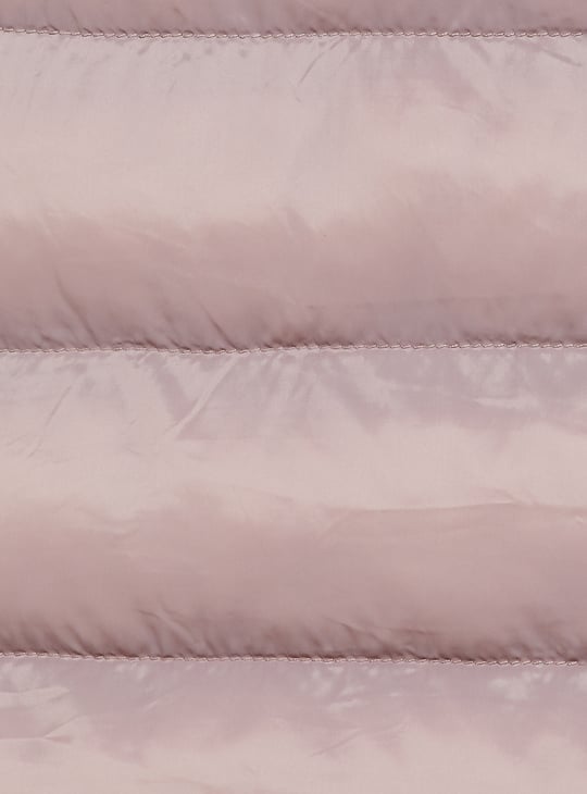 URB_N Women Quilted Puffer Jacket with Hood