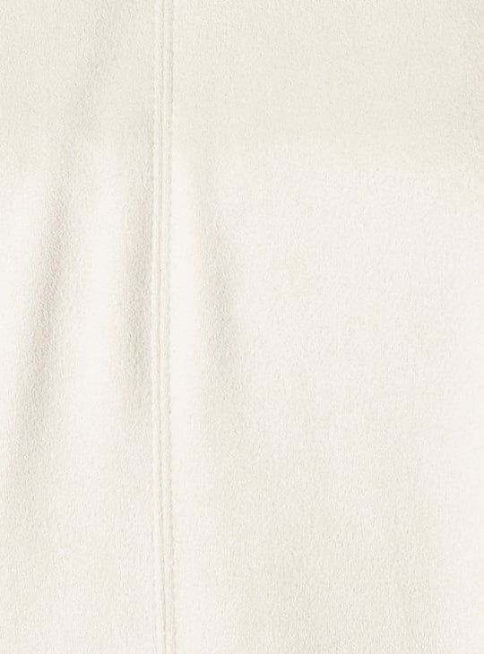 Women Solid Belted Trench Coat