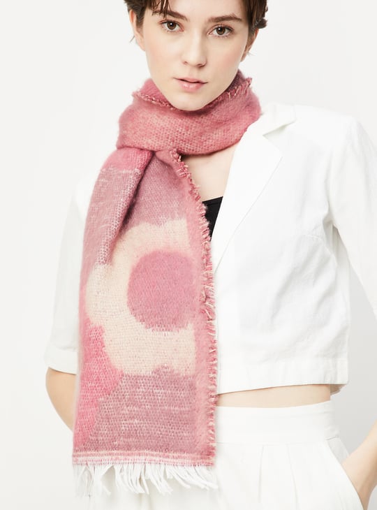 Women Floral Muffler