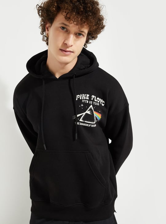 URB_N Men Pink Floyd Print Sweatshirt Printed