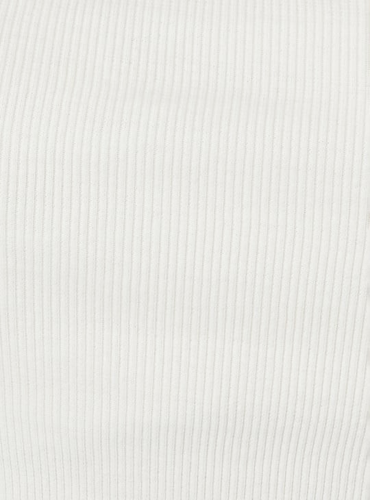 Women Ribbed Crop Top