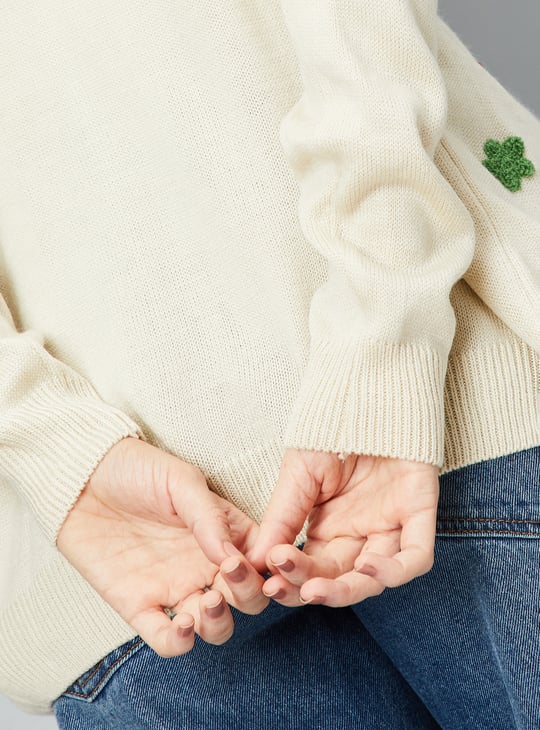 Women Embroidered Cardigan | Embroidered