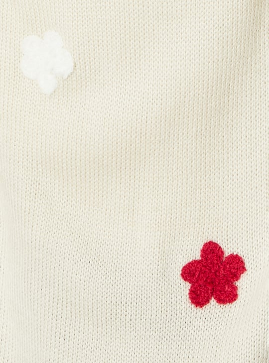 Women Embroidered Cardigan