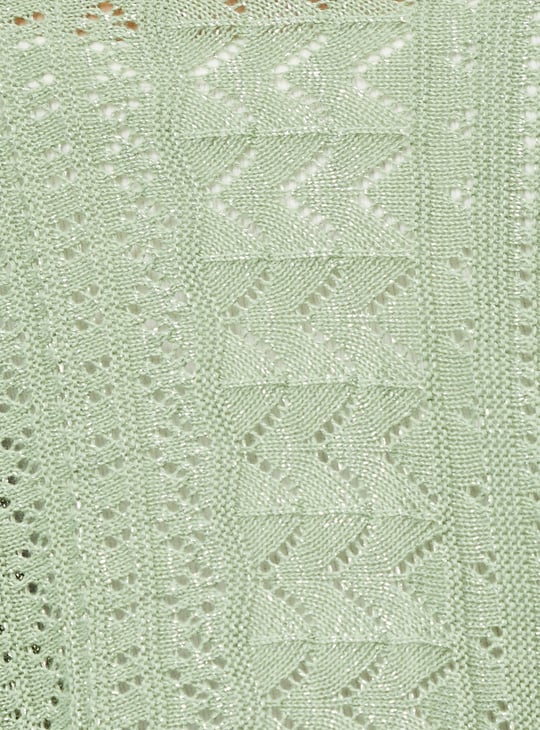 Women Knitted Waterfall Shrug