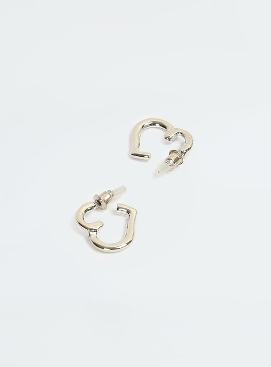 Women Half Hoop Earrings - Pack of 3