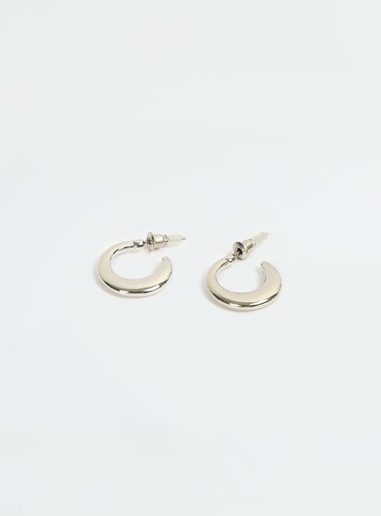 Women Half Hoop Earrings - Pack of 3