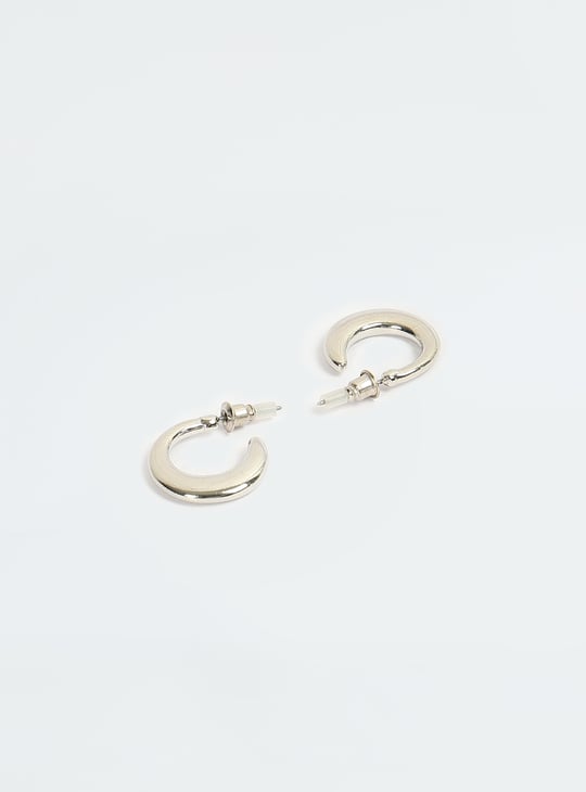Women Half Hoop Earrings - Pack of 3