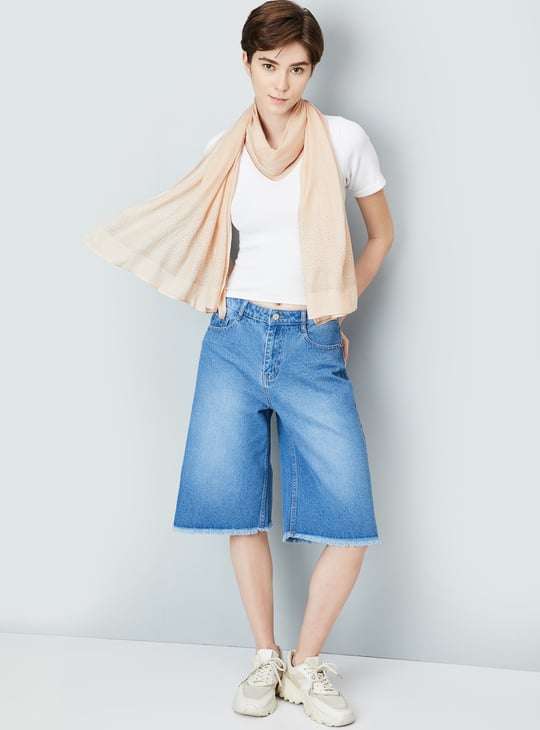 Women Embellished Scarf