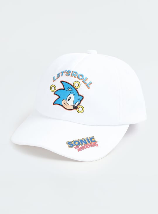 Boys Sonic-The Hedgehog Baseball Cap